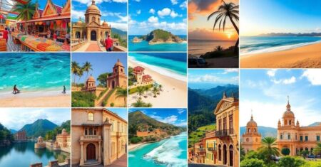 Melhores países para viajar com um orçamento limitado