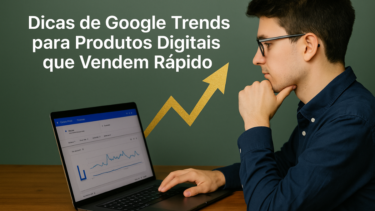 Empreendedor anotando ideias e analisando dados no notebook para planejar novos projetos de conteúdo digital.