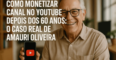 💰 Como Monetizar Canal no YouTube Após os 60: Caso Amauri